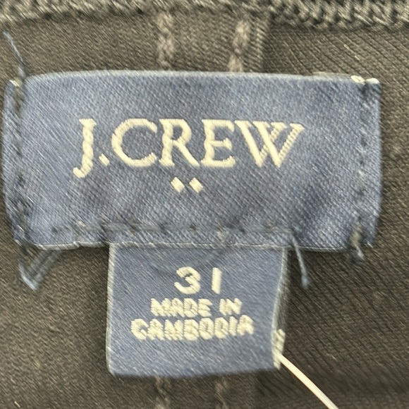 J Crew Factory maternity jean signature stretch Clean Black wash size 31 AO592 - Picture 6 of 11